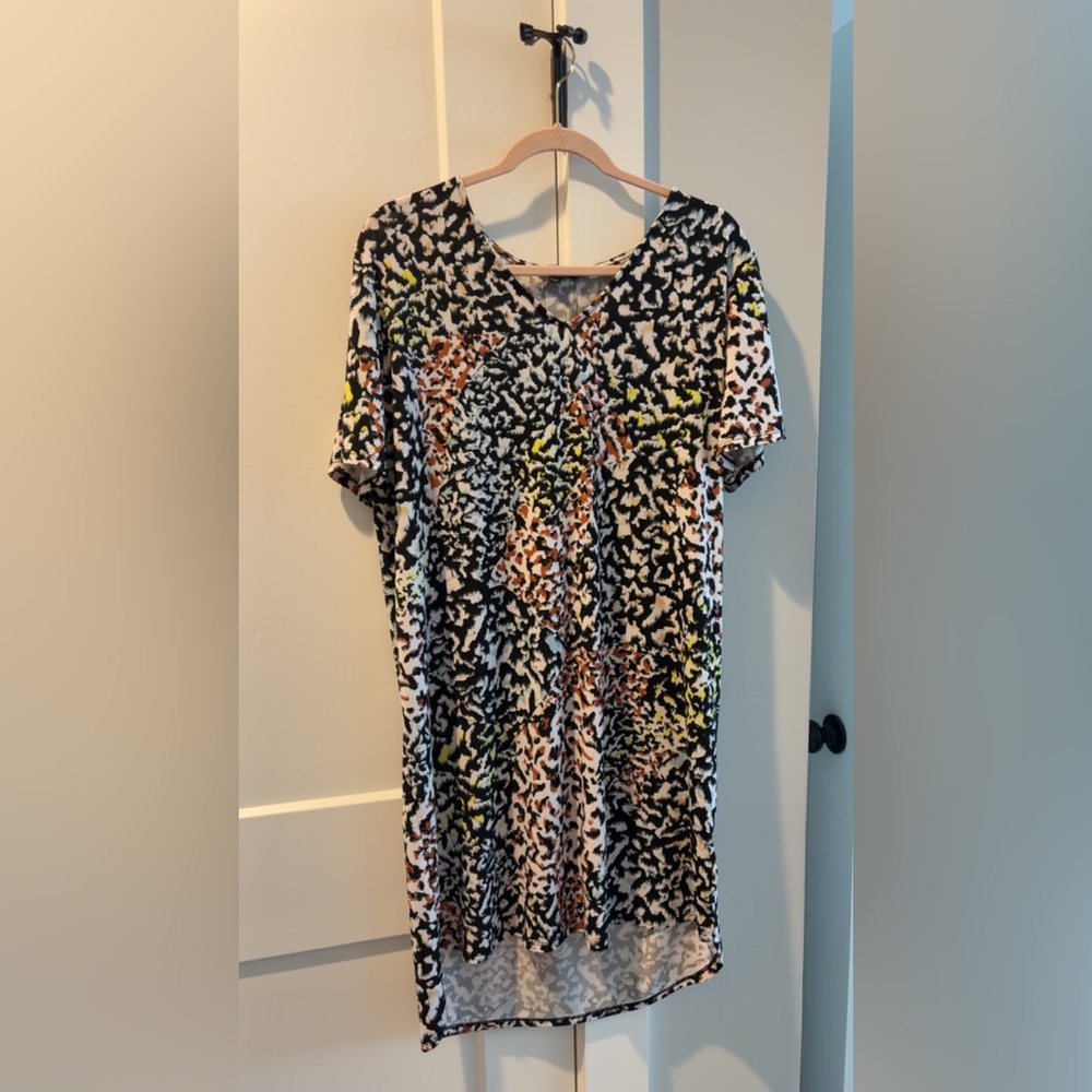 Christian Siriano Tribal/Animal Print Dress